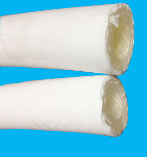 食品級(jí)加強(qiáng)編織硅膠軟管BD40